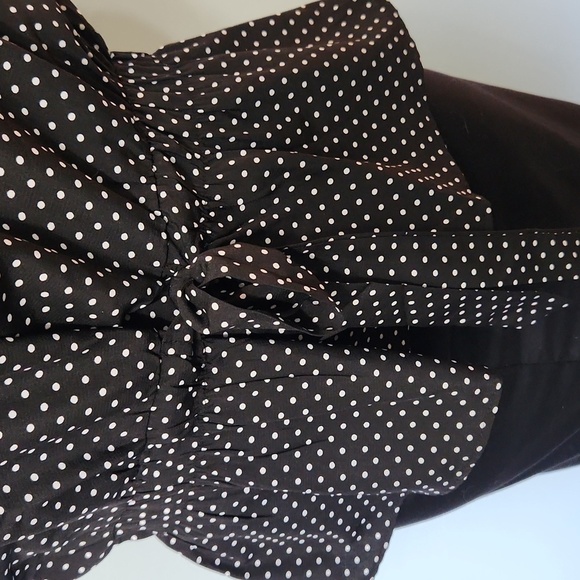 Lipslide Black & White Polka Dot top - Picture 4 of 11